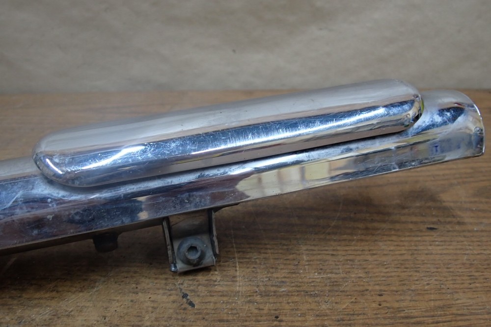 HARLEY DAVIDSON CHROME EXHAUST HEADER W/ HEAT SHIELD