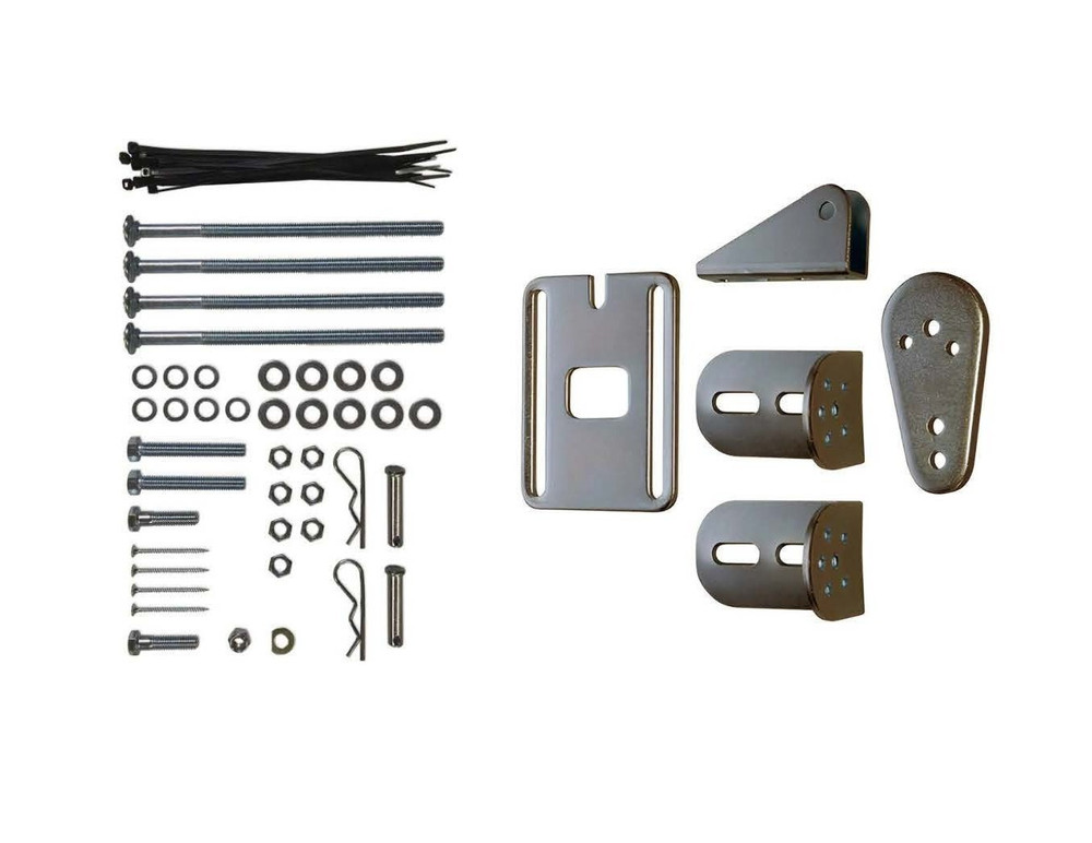 Gate Opener Mounting Bracket & Bolt Kit for Automatic Gate Openers Hardware