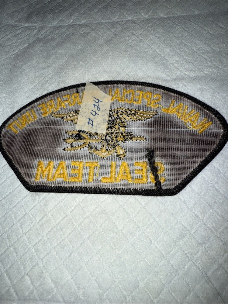 Naval Doecial Warfare Unit Seal Team Patch # 424