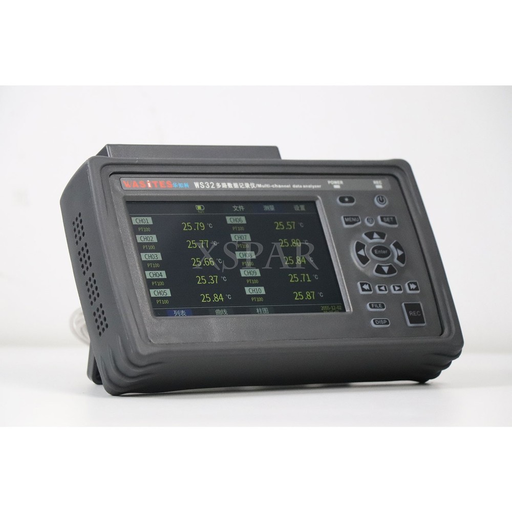 WS32 10CH Temperature Recorder Data Analyzer for Thermocouple Voltage Current
