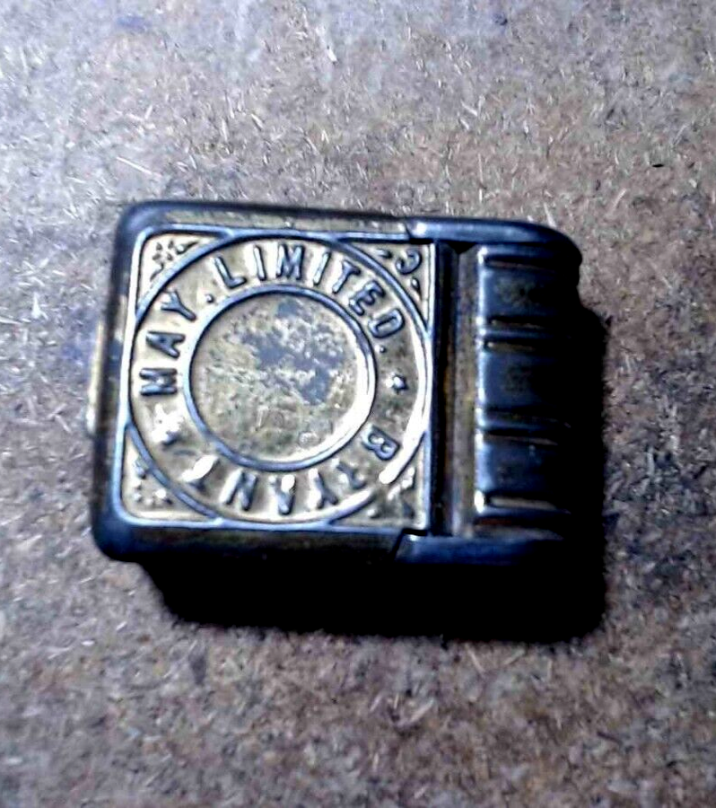 Bryant & May American tin match Box/safe Early 1900's