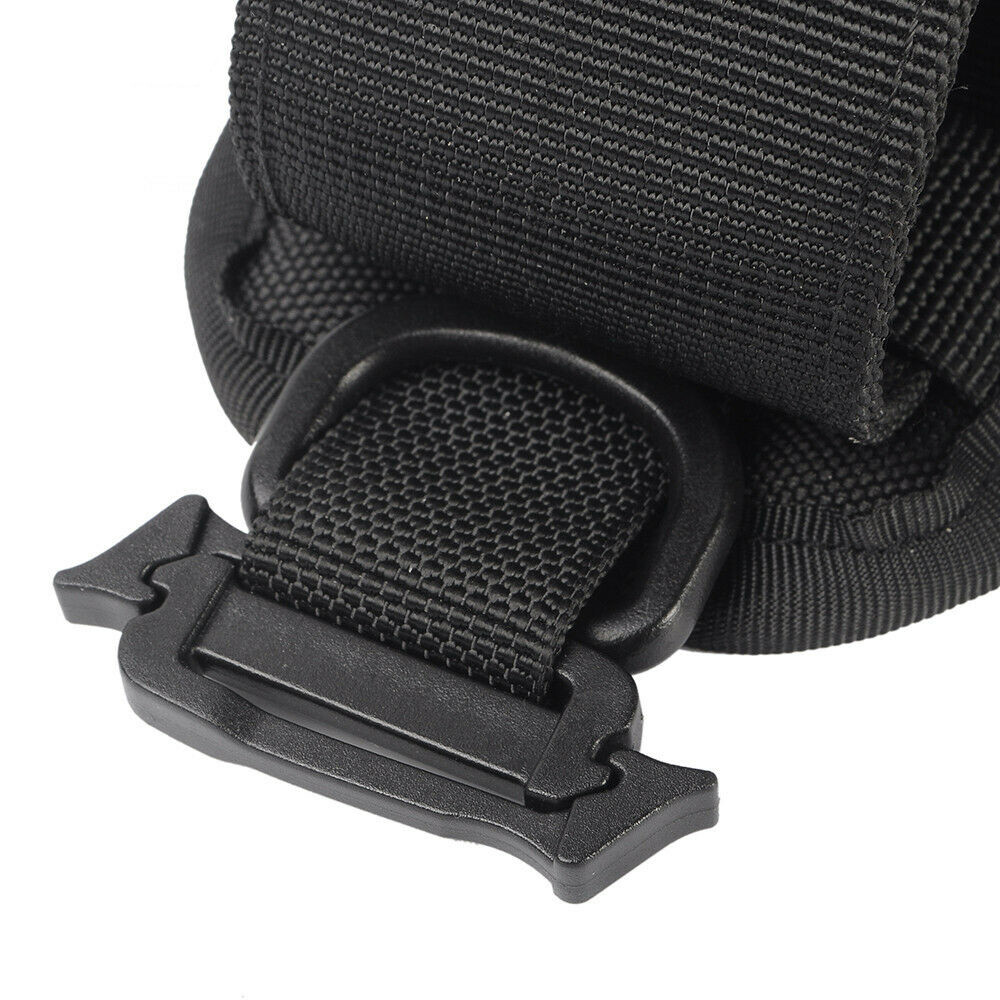 Tactical Molle Backpack Shoulder Strap Accessory Bag Phone Pouch Zipper Pack Bag