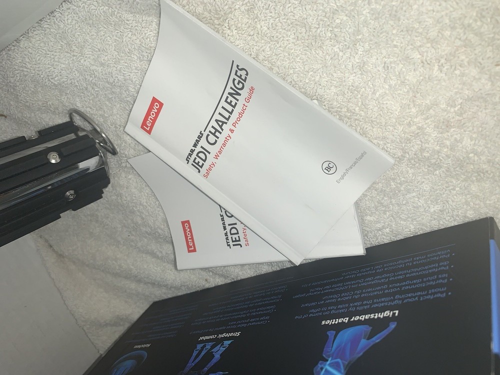 Star Wars Jedi Challenges AR Headset With Lightsaber See Description