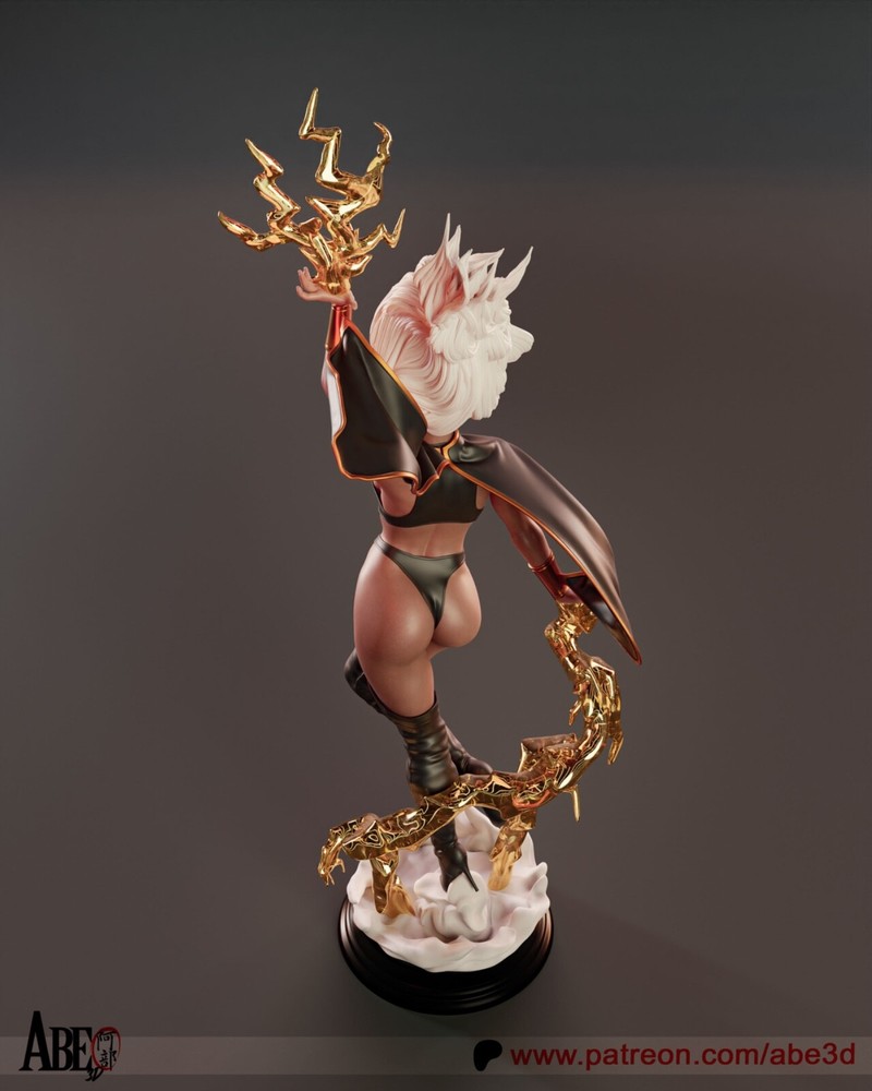 Storm Statue 3D Print Unpainted/Unassembled