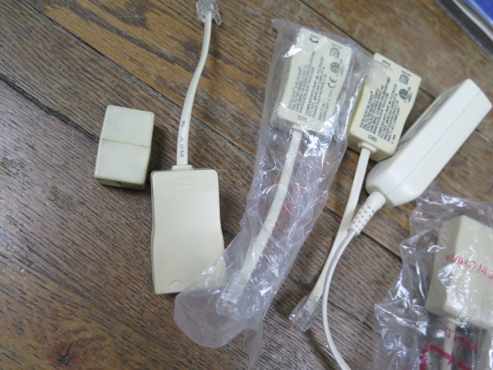 LOT 7 2Wire DSL Filter For Single Line Phones - WORKING CONDITION