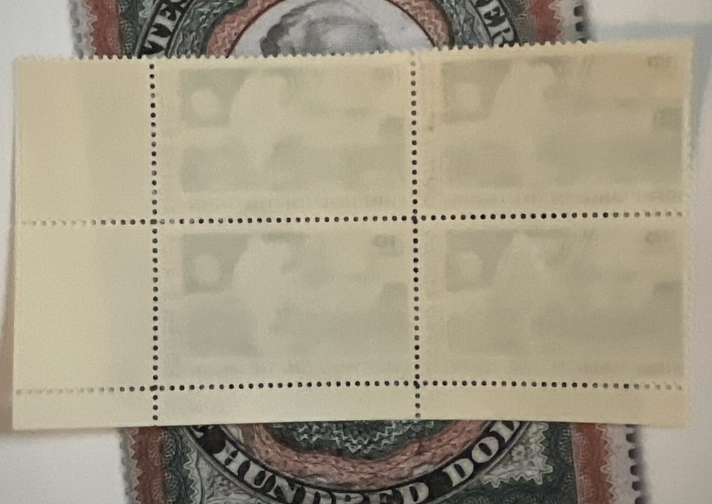 C-76 Plate Block Airmail Stamps