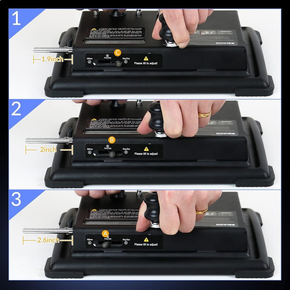 LUCYCAZ Cigarette Rolling Machine - Rolling Machine, Cigarette Roller to Rolling