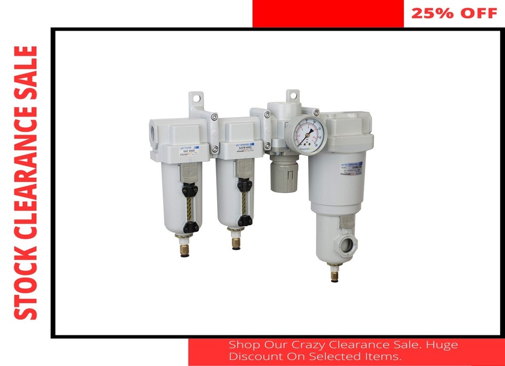 4 Stage Compressed Air Dryer Particulate Coalescing Filter