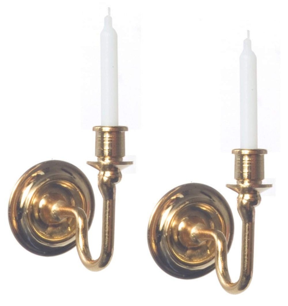 CANDLE SCONCE/NON-EL/2pcs