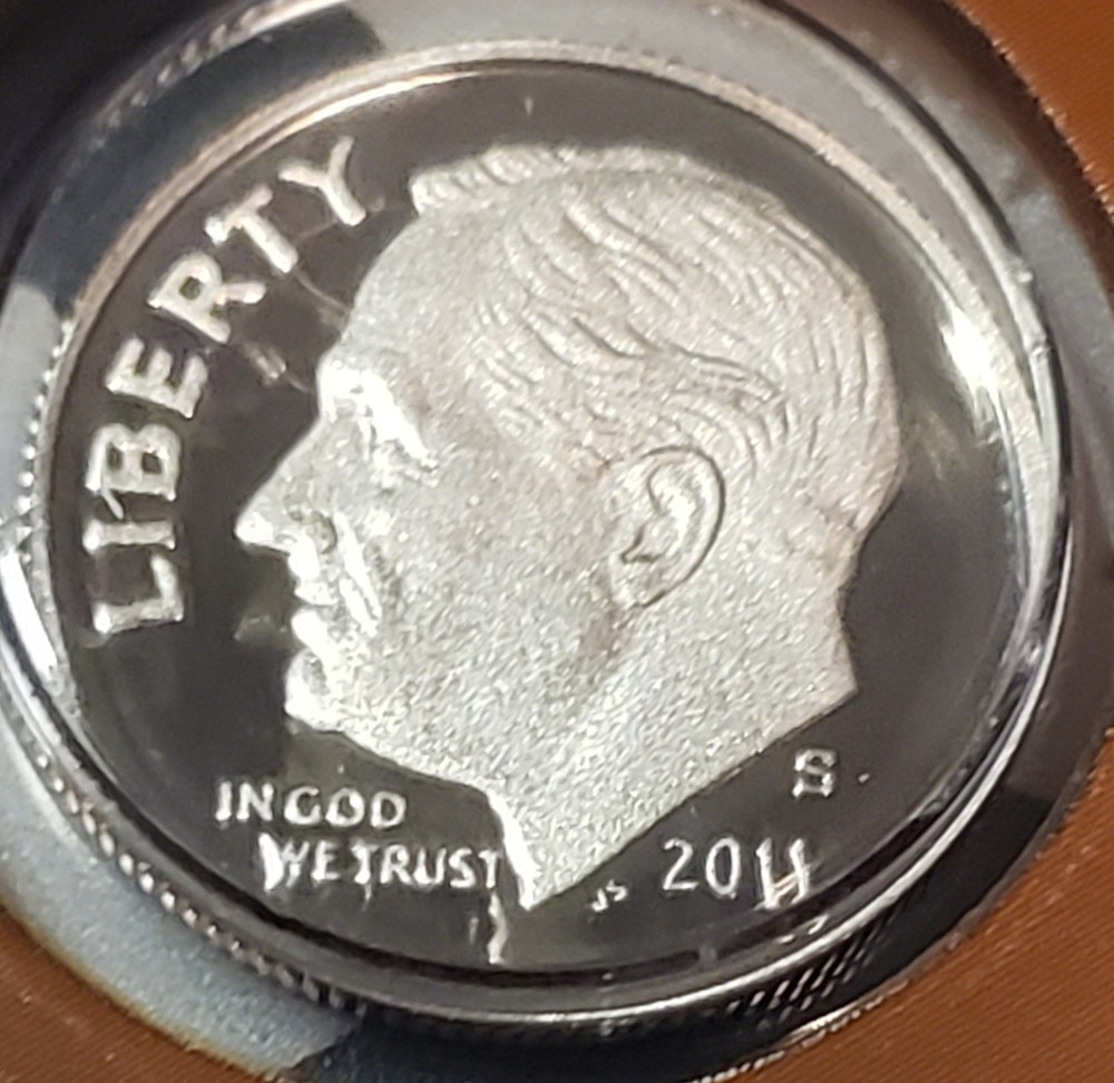 2011-S Clad Roosevelt Dime Proof Cameo