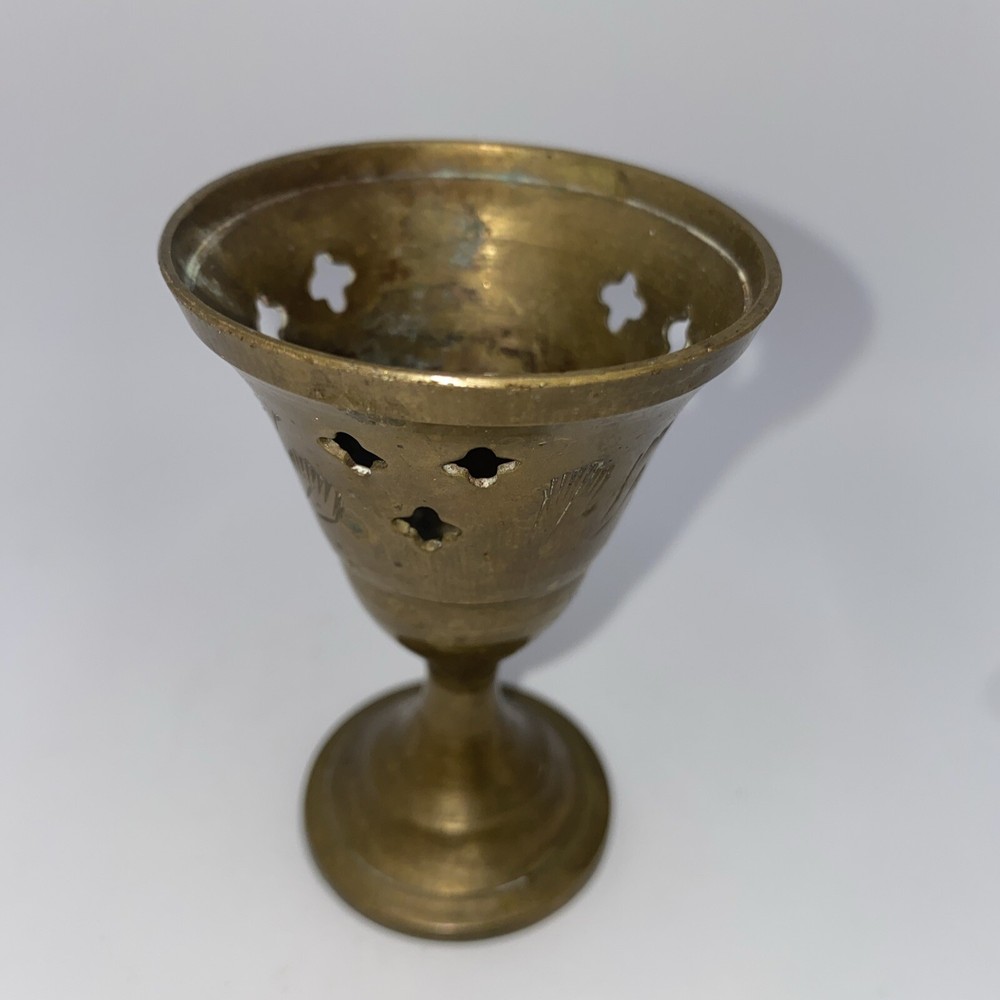 Vintage Brass Incense Holder Slim Burner