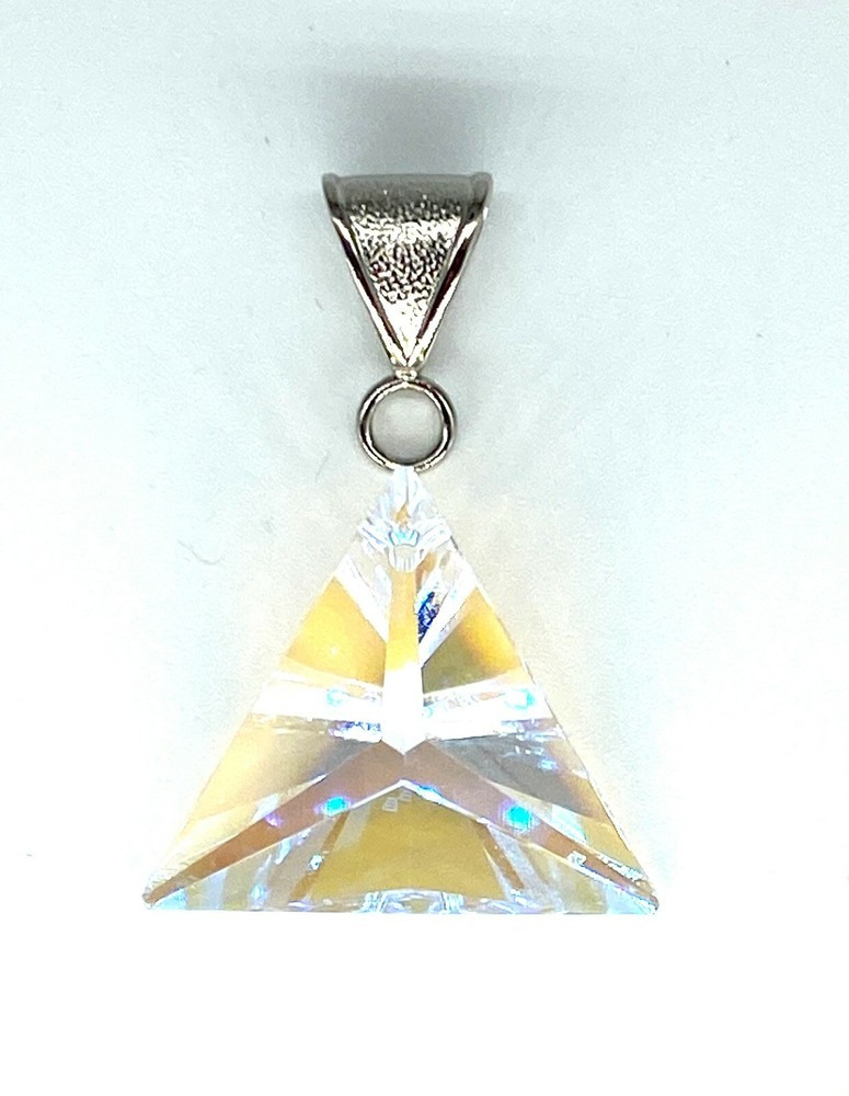 Rhodium plate Silvertone Bail 3 pcs 17mm