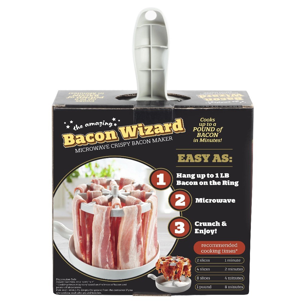 Bacon Wizard Microwave Crispy Bacon Maker