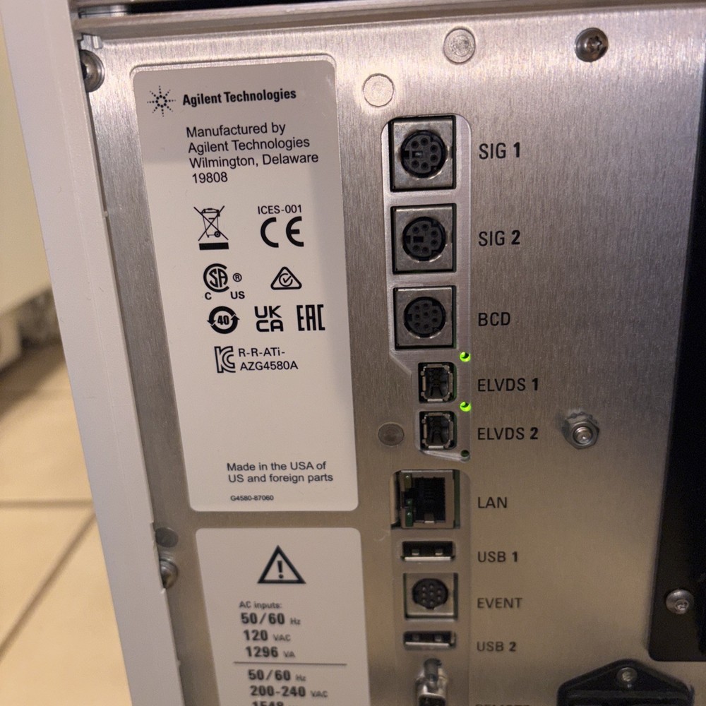 Agilent Intuvo 9000 GC System / Missing Hardware