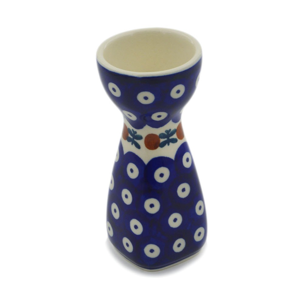 Polish Pottery Egg Holder 5" Mosquito