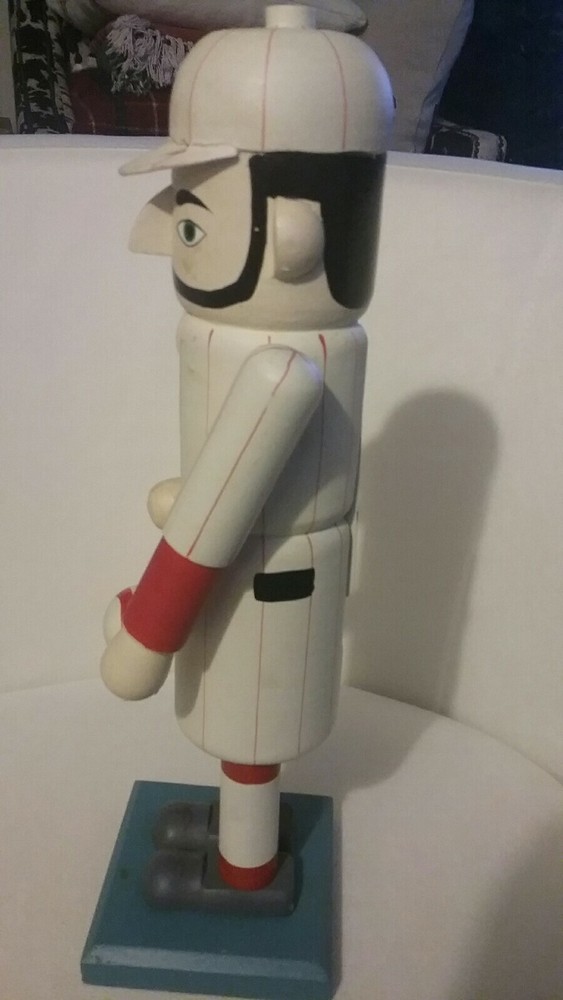 Vintage Baseball Player Nutcracker