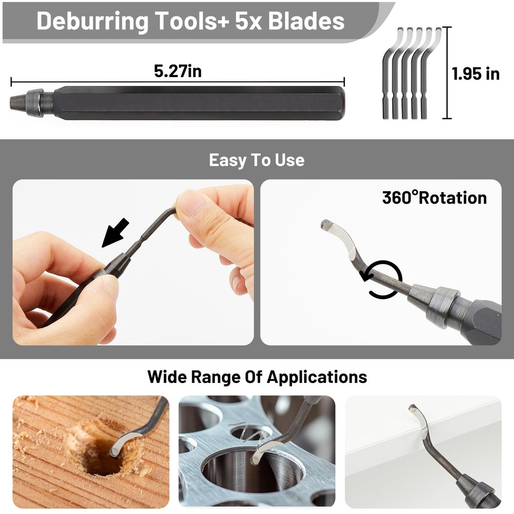 3D Printer Tools Kit Essential, Basic Tool Kit Accessories, 3D Printer Deburr...