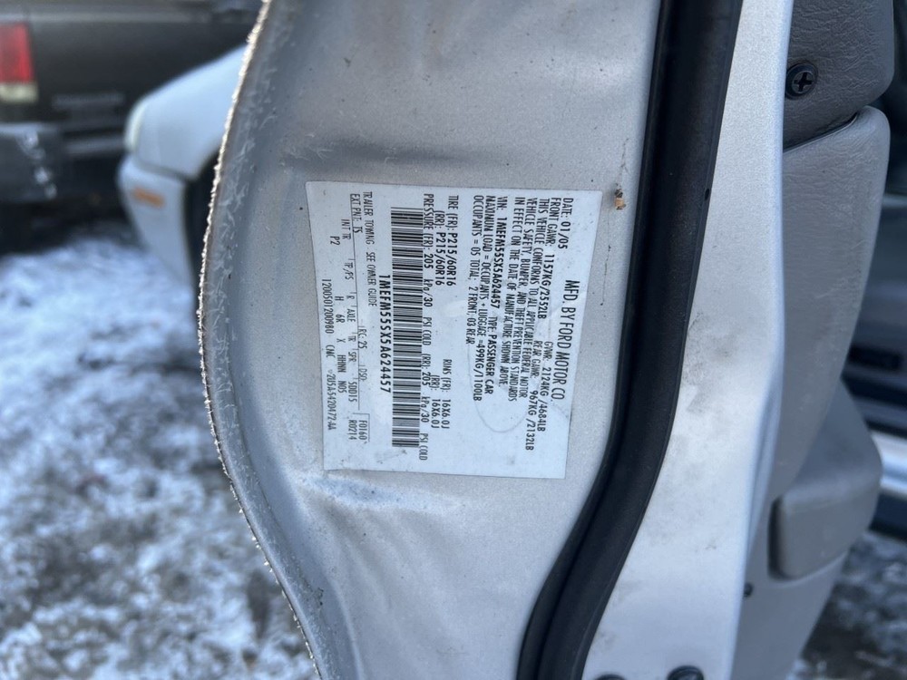 SABLE 2005 Transmission Shift OEM