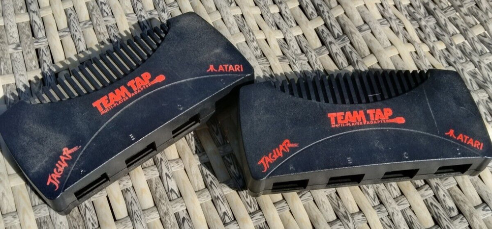 TEAM TAP Atari Jaguar Multi Player Adapter OUTER CASE ONLY; No Box/ Electronics