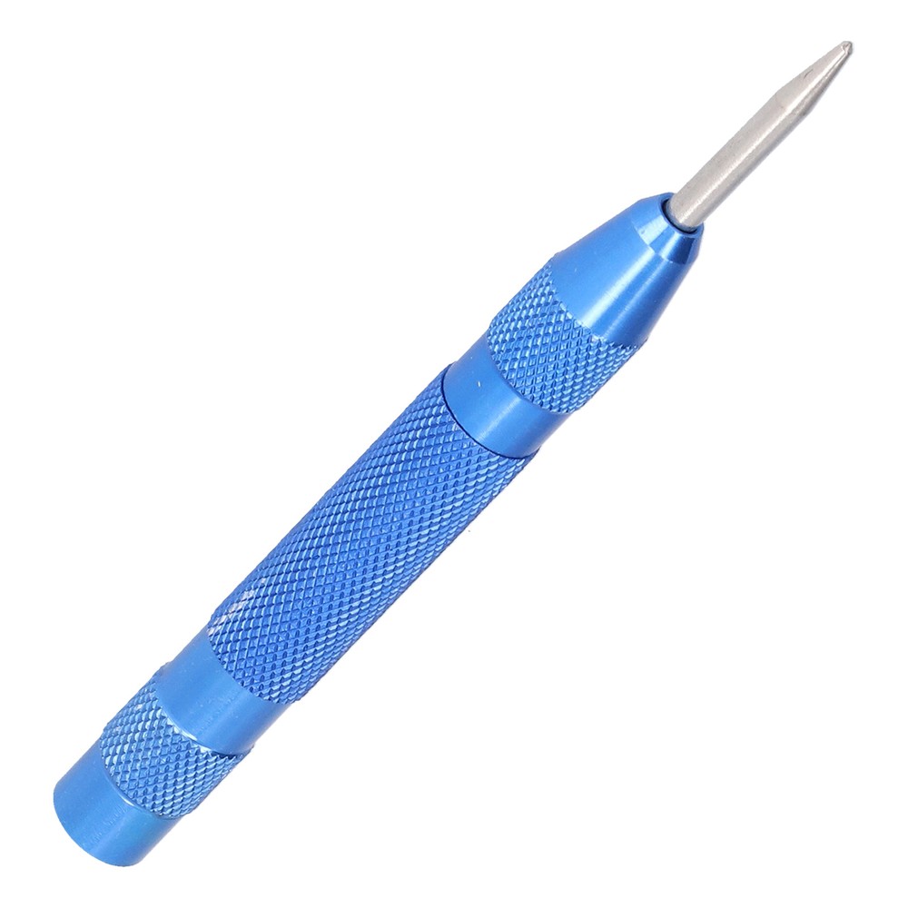 Automatic Center Punch Hardened Steel Removable Tip Positioner Adjustable Force