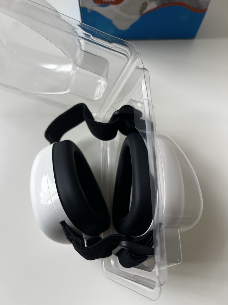 Dog Hearing Protector, Deryep White, Small