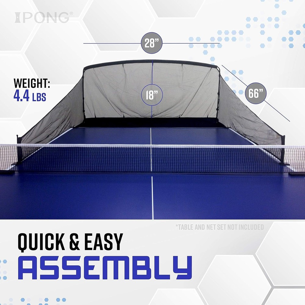 Multi-Ball Training Net for Table Tennis