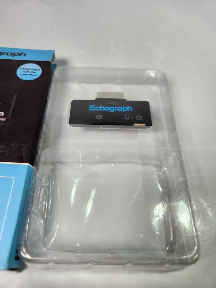 Echograph iPad CF Card Reader In Box Incomplete