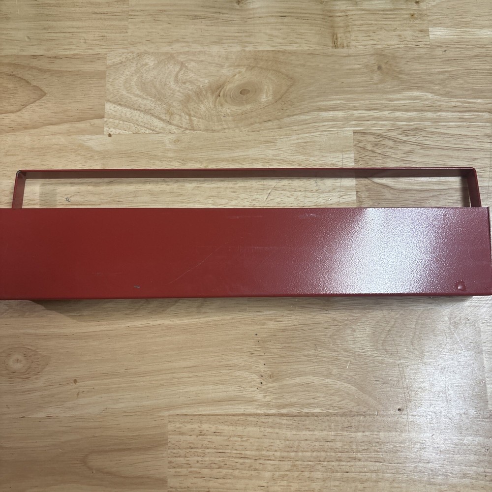 Matco Tools Socket Tray Holder Organizer Red for SAE Deep 11pc 1/2" Dr Set READ!