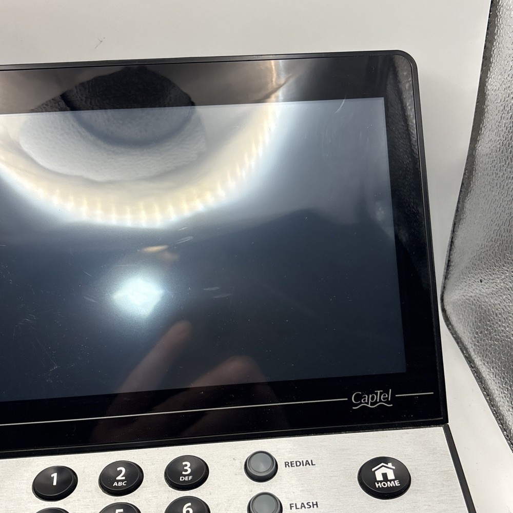 CapTel 2400iBT Captioned Hearing Impaired Touch Screen Telephone Bluetooth