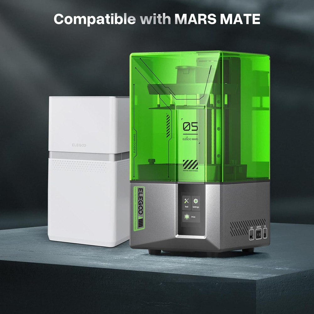 Mars 5 MSLA Resin 3D Printer, Smart Mechanical Sensor, Intelligent Automatic Lev