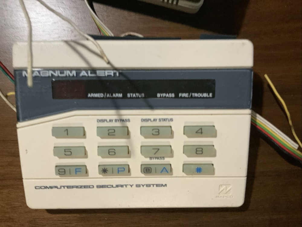 14 Napco Magnum Alert Lot Control Keypad Panel for Computerized Security System