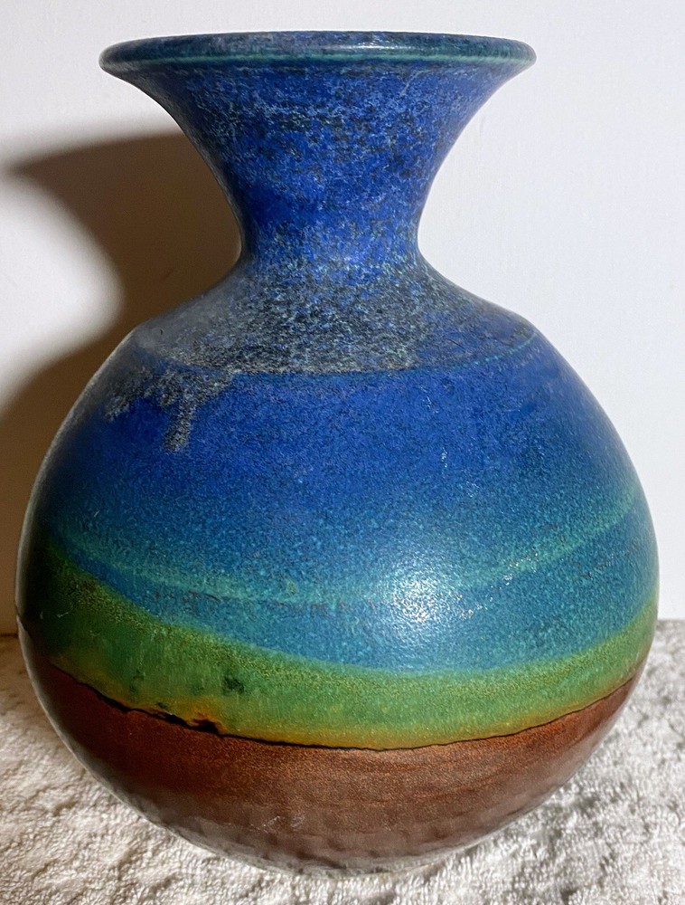 davidson pottery vase 9” tall