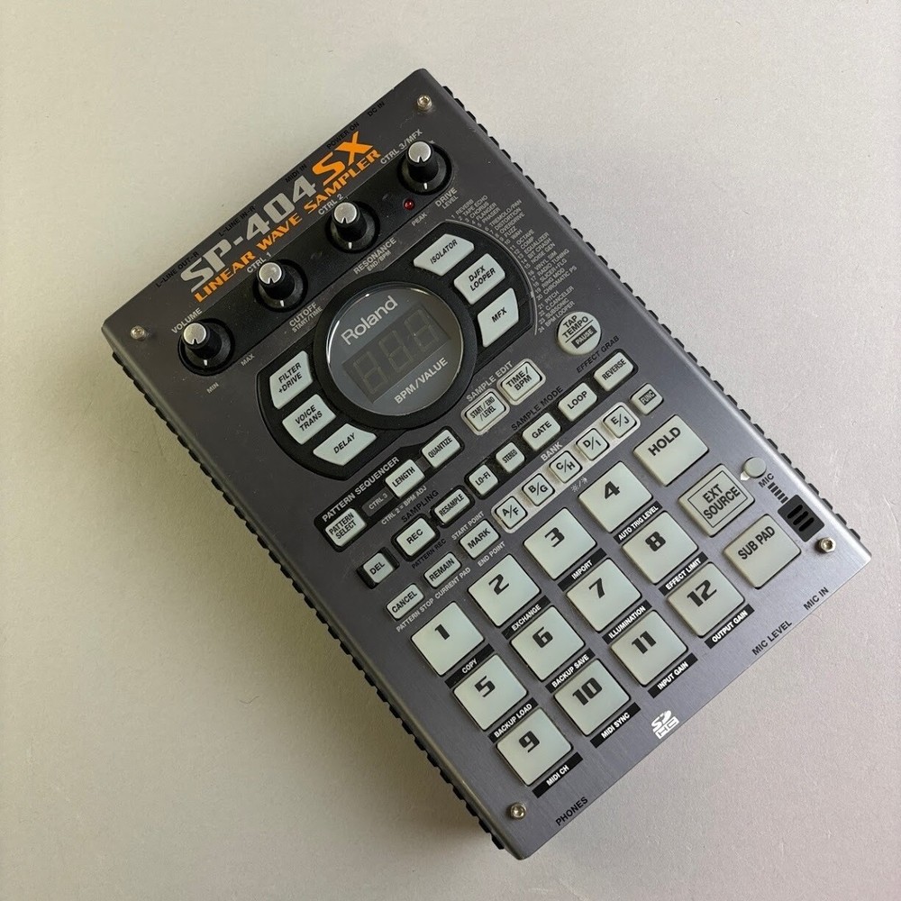 Roland SP-404SX Portable Linear Wave Sampler