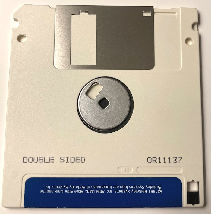 Berkeley Systems More After Dark Display Screen Saver Vol. 1 Floppy 1991 Vintage