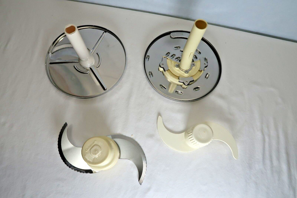 CUISINART Food Processor Replacement Discs Stem Dough Slicing Blades Sharp