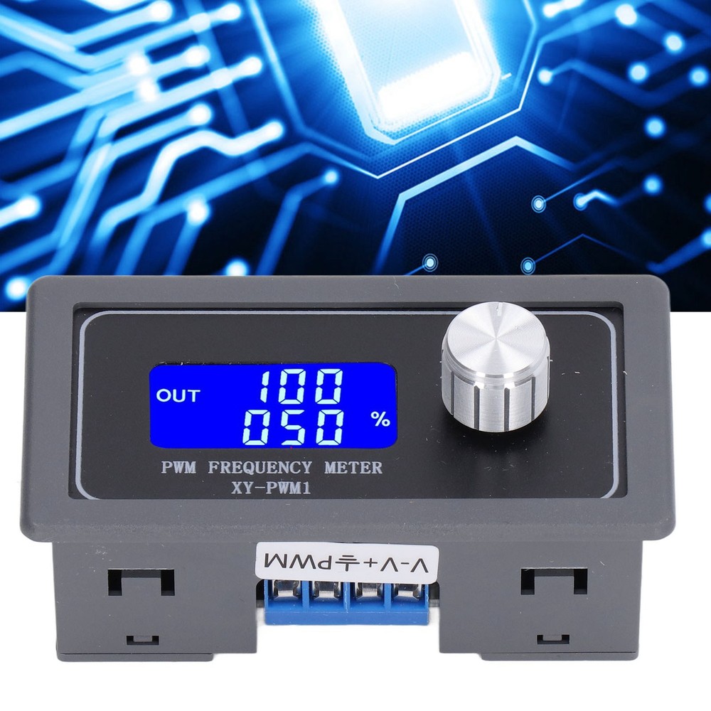 Frequency Generator PWM Square Wave Signal Pulse LCD Display Adjustable For