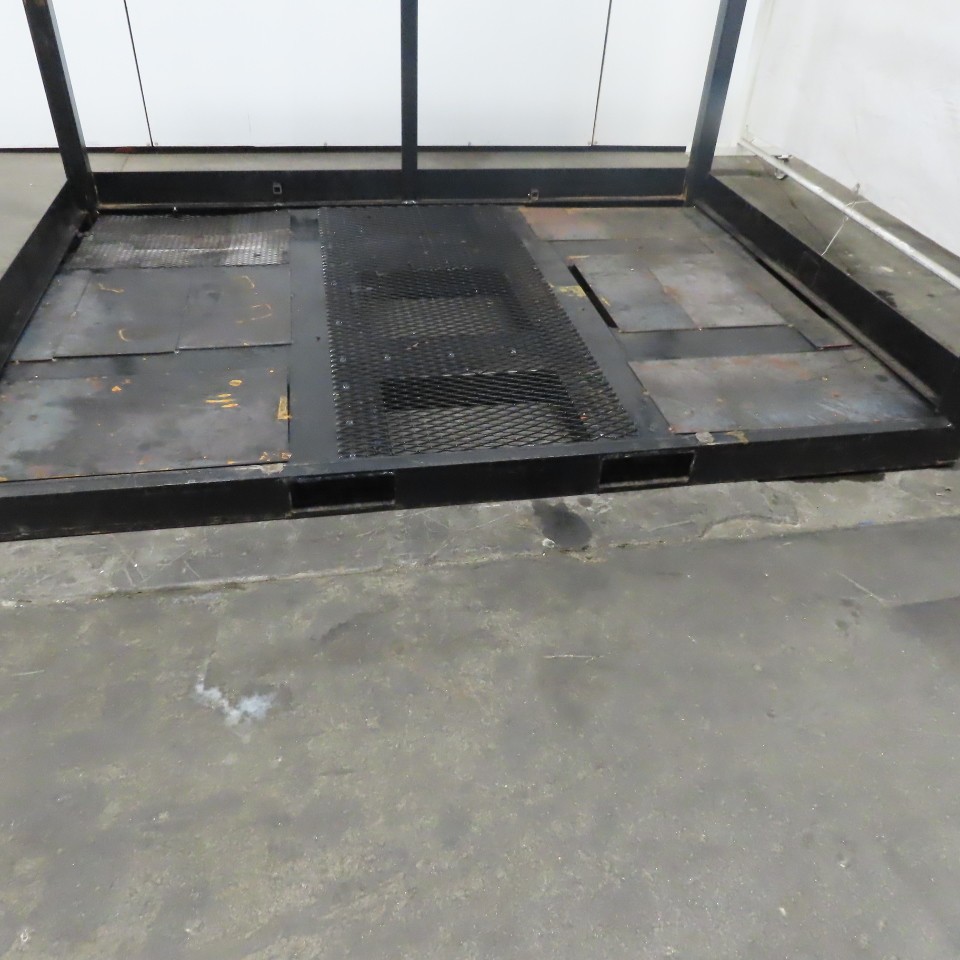 61"x83"x65" Custom Heavy Duty Stackable Material Storage Rack