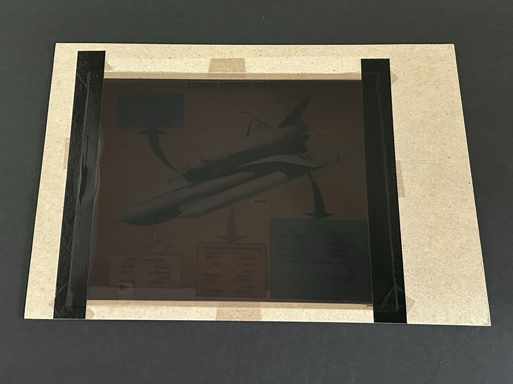 1978 NASA KSC Space Shuttle Vehicle Specifications Presentation Transparency-431