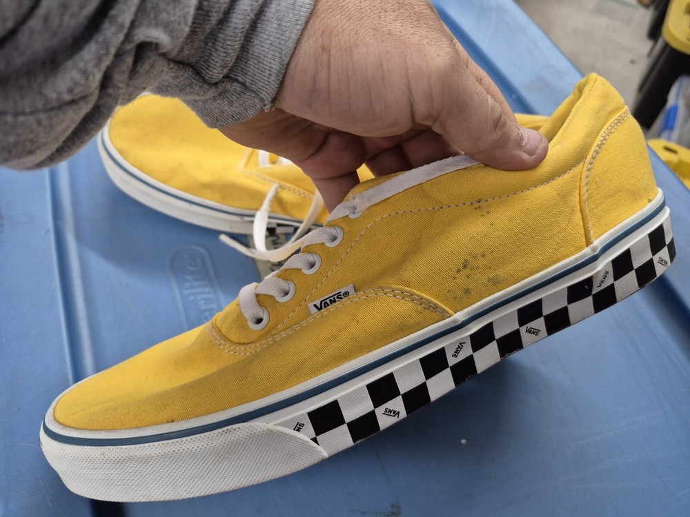 Vans Mens Size 11.5 Yellow