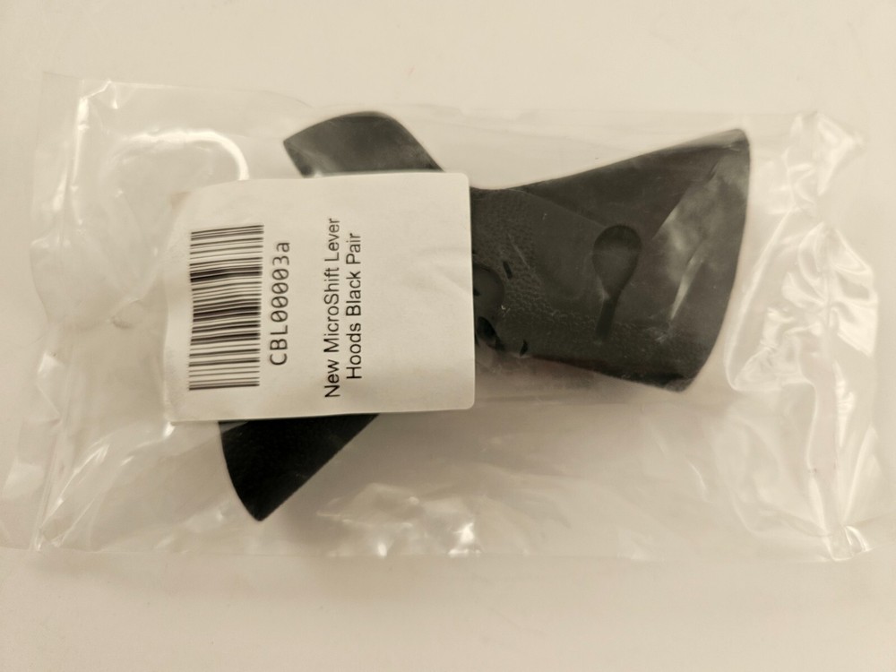 New Microshift SB-5 Replacement Hoods Left + Right Set Black Y-SB05