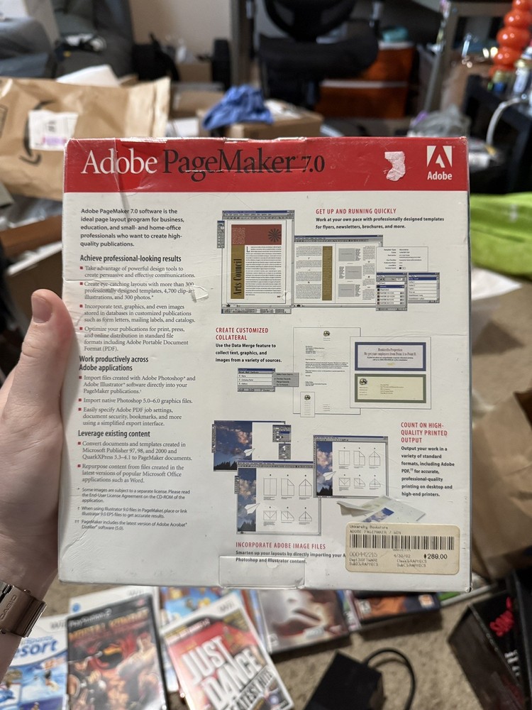 Adobe PageMaker 7.0 Education Version for Windows