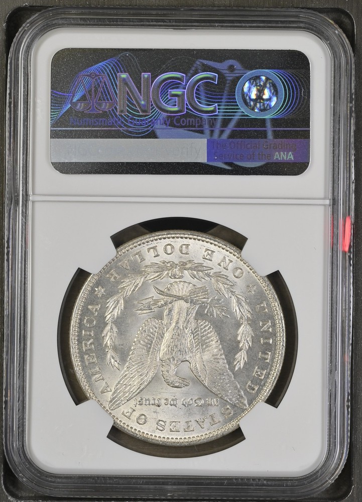 1887 Morgan Silver Dollar NGC MS-63