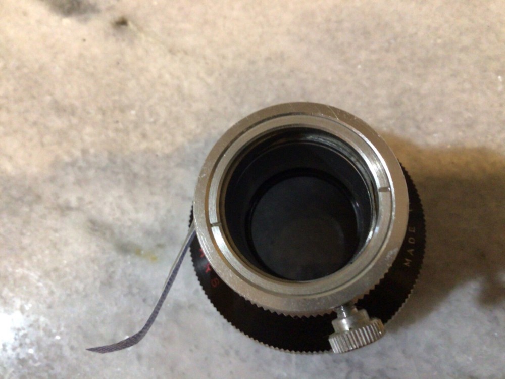 Sears Pentax PK to 1" tube for microscope