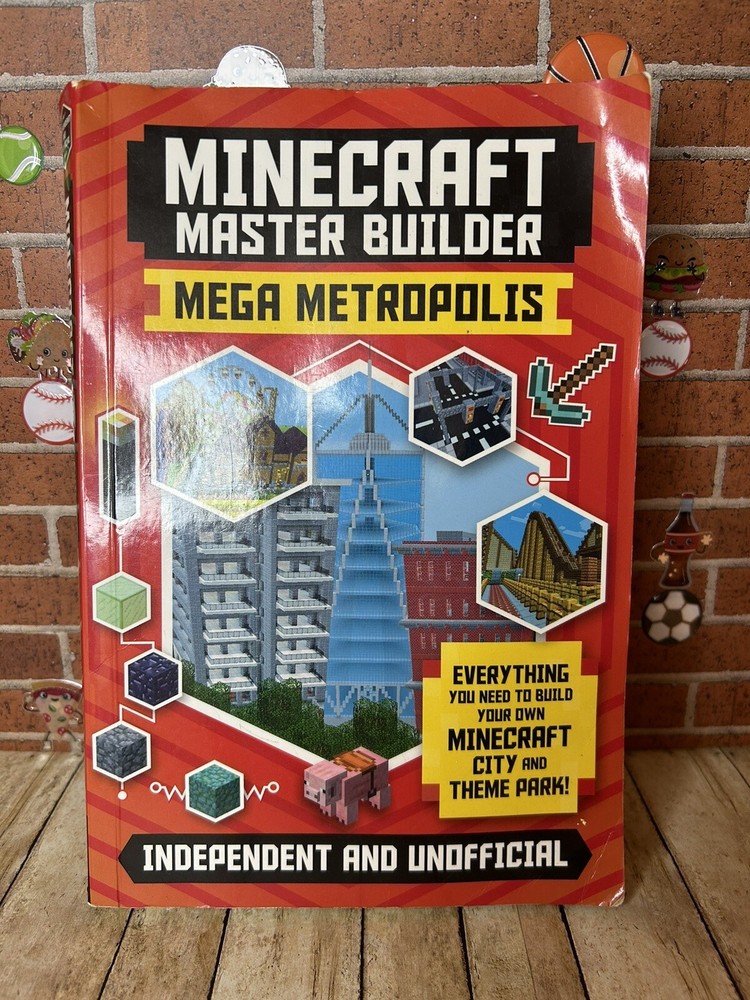 Minecraft Master Builder Mega Metropolis Strategy Guide BB1