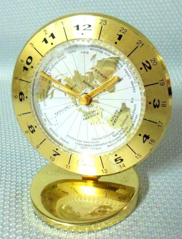 Chass World Time Desk Clock