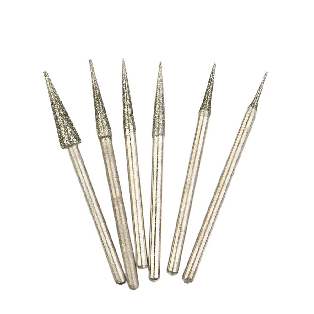 Grinding Head Carving Tool D Needle Grinding Head Needle Bits 2.35mm Shank
