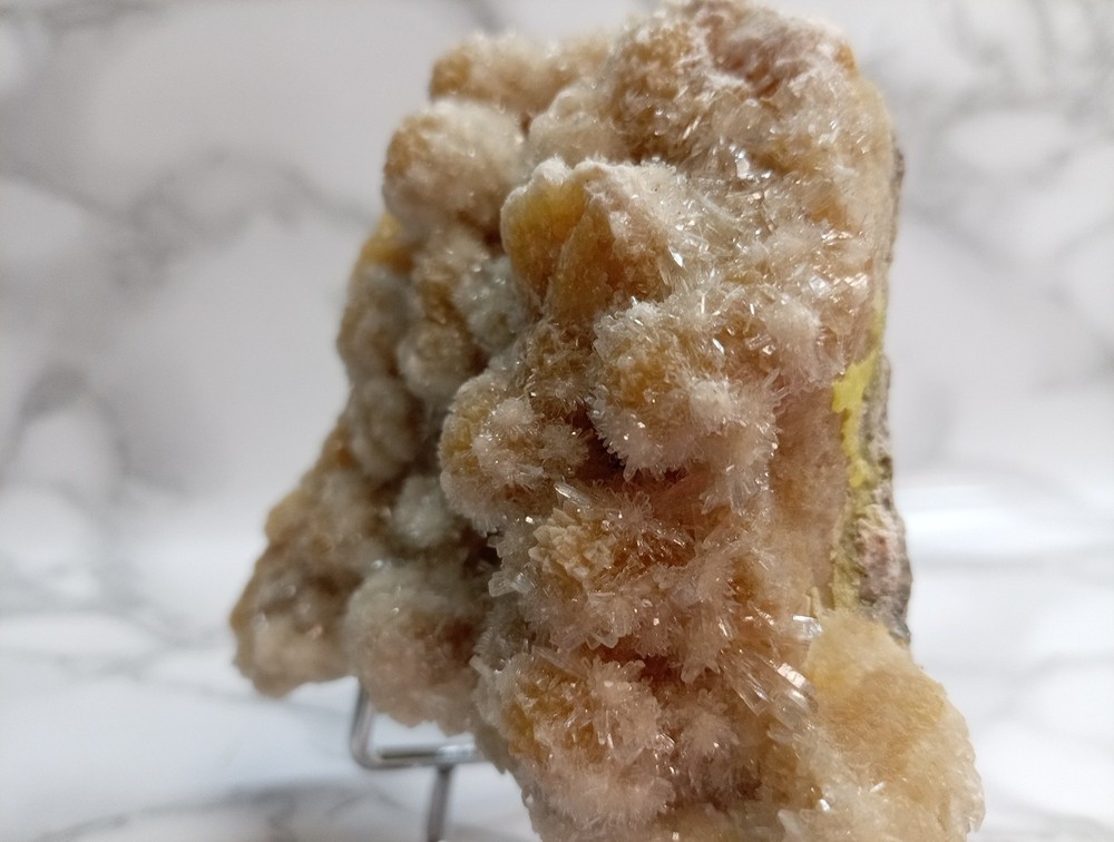 Mineral~Celestine origin mine muculufa Sicily cm 9x8