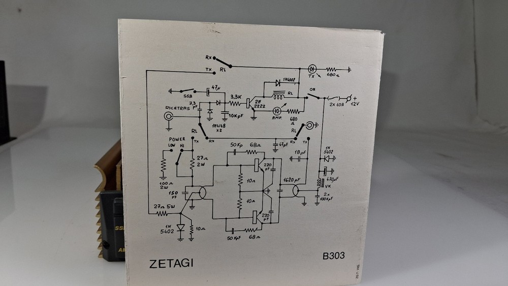 Zetagi B303 RF Amplifier B 300