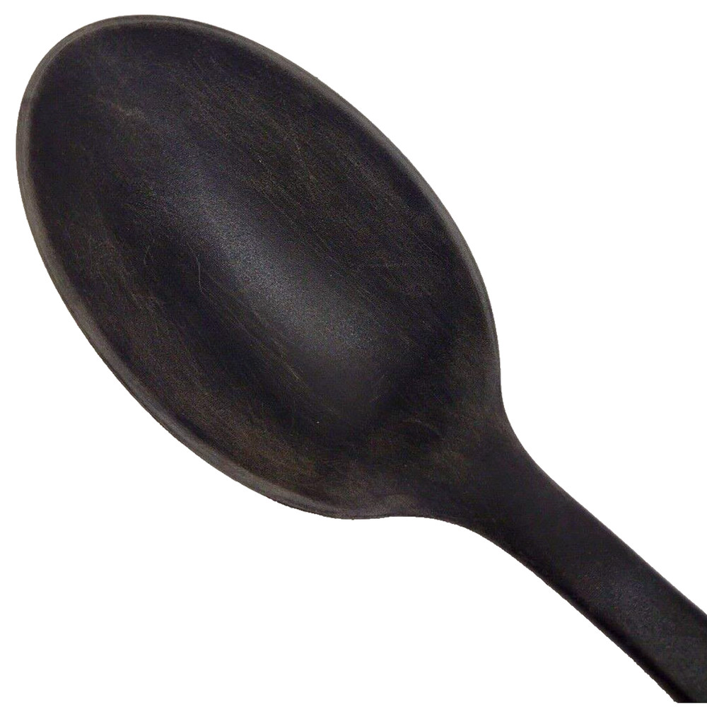Farberware Black Solid Nylon Spoon Ladle Soft Grip 14" Long