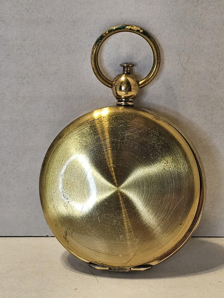 Vintage Compass with leather case marked JAPAN Great Condition